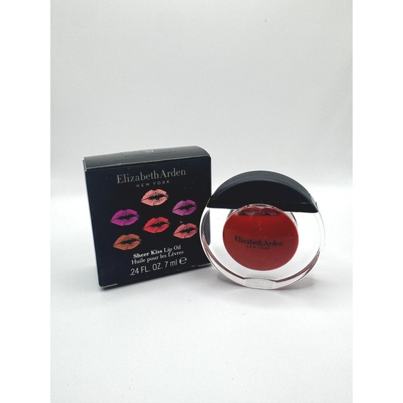 Elizabeth Arden Other - Elizabeth Arden Sheer Kiss Lip Oil - Rejuvenating Red